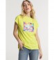 Camiseta Print Chica amarillo
