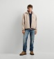 Pepe Jeans Borg polaire beige