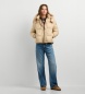 Pepe Jeans Lauren Short jas beige