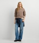 Pepe Jeans Ashley Brown Crew Jersey