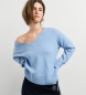 Pepe Jeans Ashley V Neck blue sweater