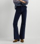 Pepe Jeans Willa Corduroy Flare Pants in Navy