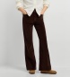 Pepe Jeans Willa Corduroy Flare Pants in brown