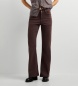 Pepe Jeans Calça Flare Willa castanha
