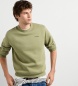 Pepe Jeans Sweat-shirt Jefferson Crew vert