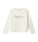 Pepe Jeans Sweatshirt Lyra gebrochenes Weiß
