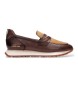 Hispanitas Leder-Mokassins Sport Kansas braun