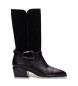 Hispanitas Botas de Couro Verona preto