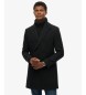 Superdry Schwarzer Merchant Town Mantel