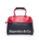 Superdry Bolso Heritage Retro GYM marino, rosa