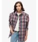 Superdry Sobrecamisa Borg Check multicolorida