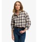 Superdry Chemise à carreaux flanelle coupe décontractée beige