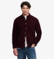 Superdry Srajca Classic Needle bordo
