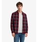 Superdry Rde?a bomba?na flanelasta srajca (Lumberjack)