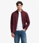 Superdry Rdeča srajca Lumberjack