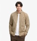 Superdry Chemise Garment Dyed beige