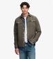 Superdry Military green Herringbone Workwear shirt