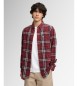 Superdry Camisa Cotton Lumberjack vermelha