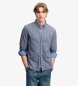 Superdry Preppy Oxford Hemd marineblau