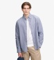 Superdry Blaues Preppy-Oxfordhemd