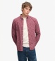 Superdry Chemise Preppy Poplin rouge