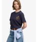 Superdry Maglietta Crest Embellished blu navy