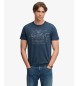 Superdry Mercantile T-Shirt marineblau