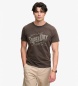 Superdry Vintage Workwear Brown T-Shirt