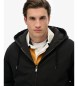 Superdry Canvas Surplus Hooded Jacke schwarz