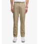 Superdry Pantalón Chino Tapered Washed beige