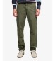 Superdry Pantalón Chino Tapered Washed verde