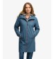 Superdry Blue TRI Longline Windbreaker