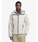 Superdry Kurtka softshell z kapturem Trekker be?owa