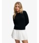 Superdry Jersey Essentials Cable marino oscuro