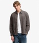 Superdry Taupe Twill Tweed Shirt