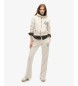 Superdry Athletic Low Rise Flare Jogger-Hose cremeweiß