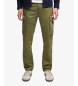 Superdry Pantalón cargo Slim Taper verde