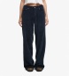 Superdry Pantalone Mid Baggy Jumbo blu navy