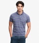 Superdry Polo Vintage Stripe bleu