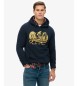 Superdry Sweat à capuche Outfitters bleu marine