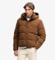 Superdry Premium bruine jas met capuchon