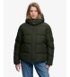 Superdry Grüne Premium-Kapuzenjacke