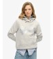 Superdry Super Athletics grey hoodie