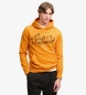 Superdry Sudadera con capucha Vintage Script naranja