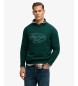 Superdry Sudadera Merchant Vintage verde