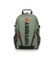 Superdry Broderet Tarp-rygsæk grøn