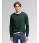 Superdry T-shirt met lange mouwen en zak, groen