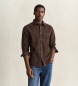Gant Bruin corduroy overhemd