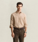 Gant Camisa Windblown Xadrez marrom
