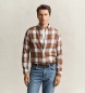 Gant Brun Windblown skjorte
